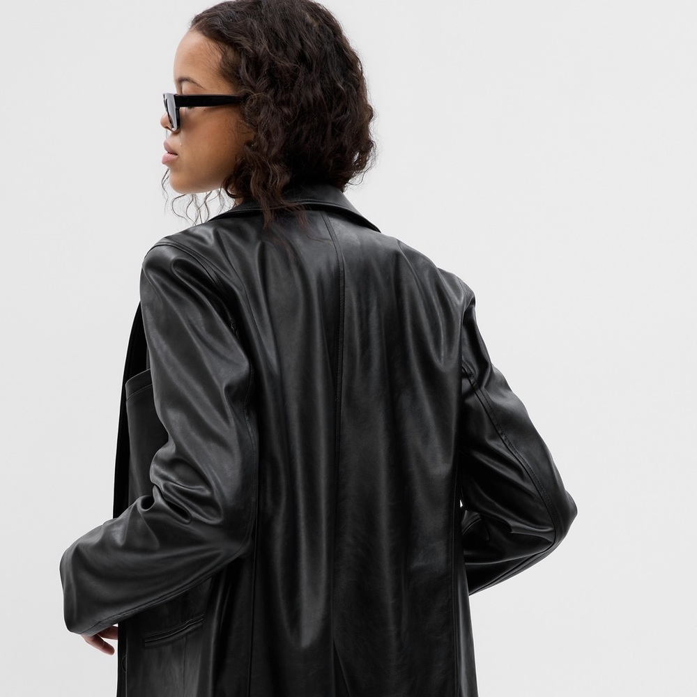Vintage Gap Leather Blazer 🖤